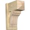 Ekena Millwork Merced Craftsman Rough Sawn Outlooker, Douglas Fir, 8"W x 14"D x 18"H OUT08X14X18MRC04RDF - alternate 1